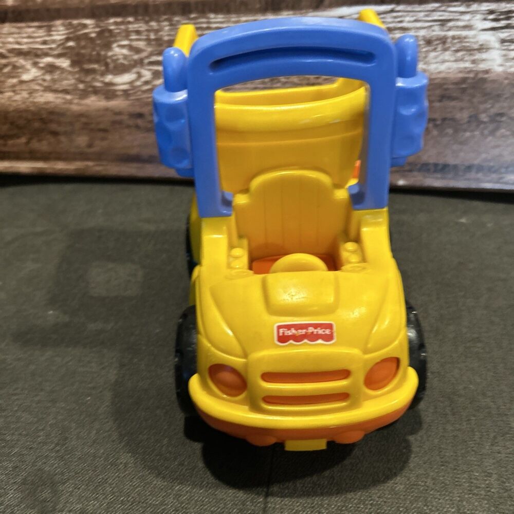 Vintage Fisher Price Dump Truck Preschool 1998 Plastic